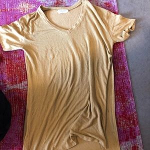 Audrey tunic with high slit